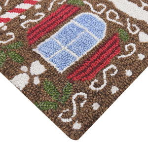 Holiday Hooked Accent Rug, 22” X 38”