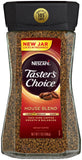 NESCAFE TASTER'S CHOICE House Blend Medium Light Roast Instant Coffee, 7 Oz (1 Box of 4)