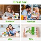 Premium Vegan, Gluten Free Healthy Snack Box: a Mix of 20 Individually Wrapped Snacks: Cookies, Nuts, Fruit, Chips, Care Package, Snack Variety Pack, Adults, Kids, Housewarming, Thank You Gift, Birthday, College Back to School Students, Road Trips, Plant Based