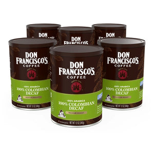 Don Francisco'S Decaf 100% Colombia Supremo Ground Coffee, 12 Oz., 6 Ct