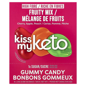 Gummy Candy, Sour Bears, 8 Bags, 0.88 Oz (25 G)