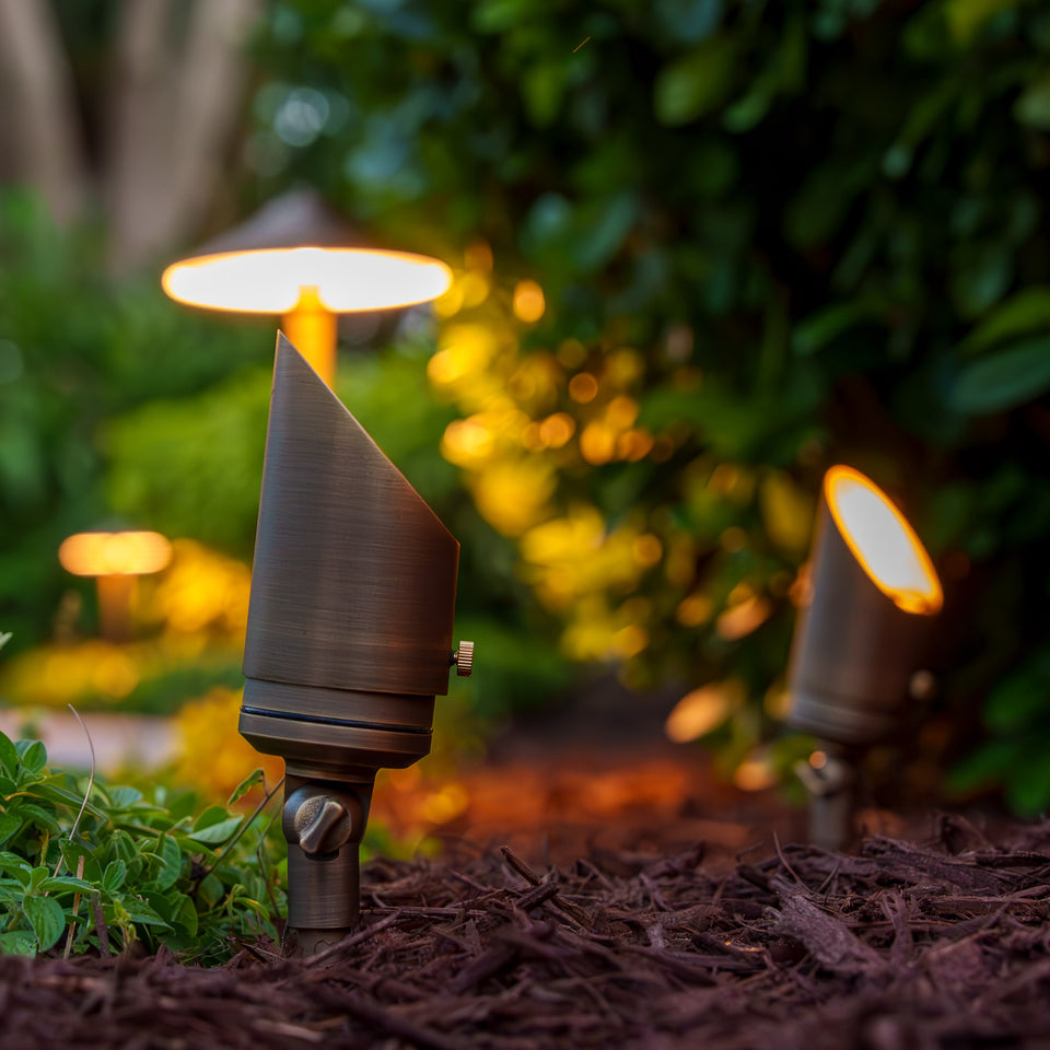 Low age LED Outdoor 13-Light Kit with 150W Transformer
