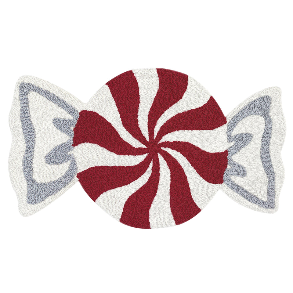 Holiday Hooked Accent Rug, 22” X 38”
