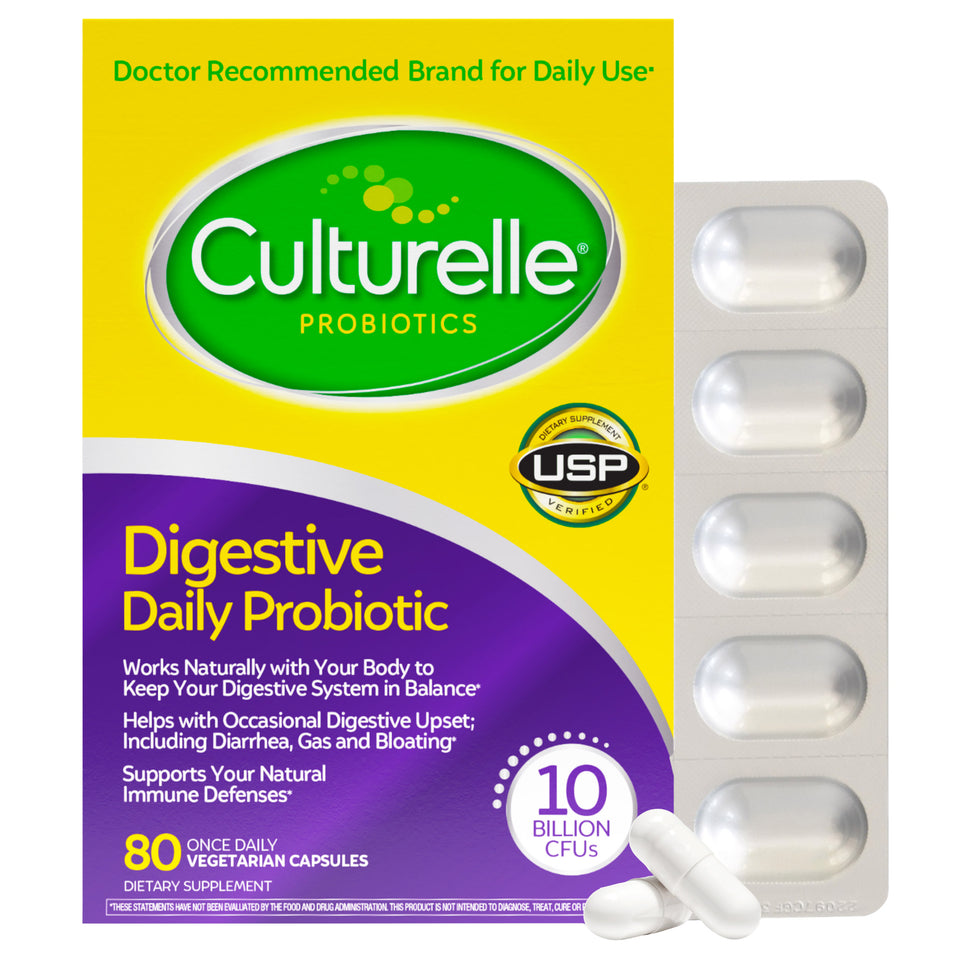 Digestive Health Probiotic, 80 Vegetarian Capsules
