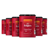(6 Pack)  Classic Roast Ground Coffee, Medium Roast, 25.9 Oz Canister