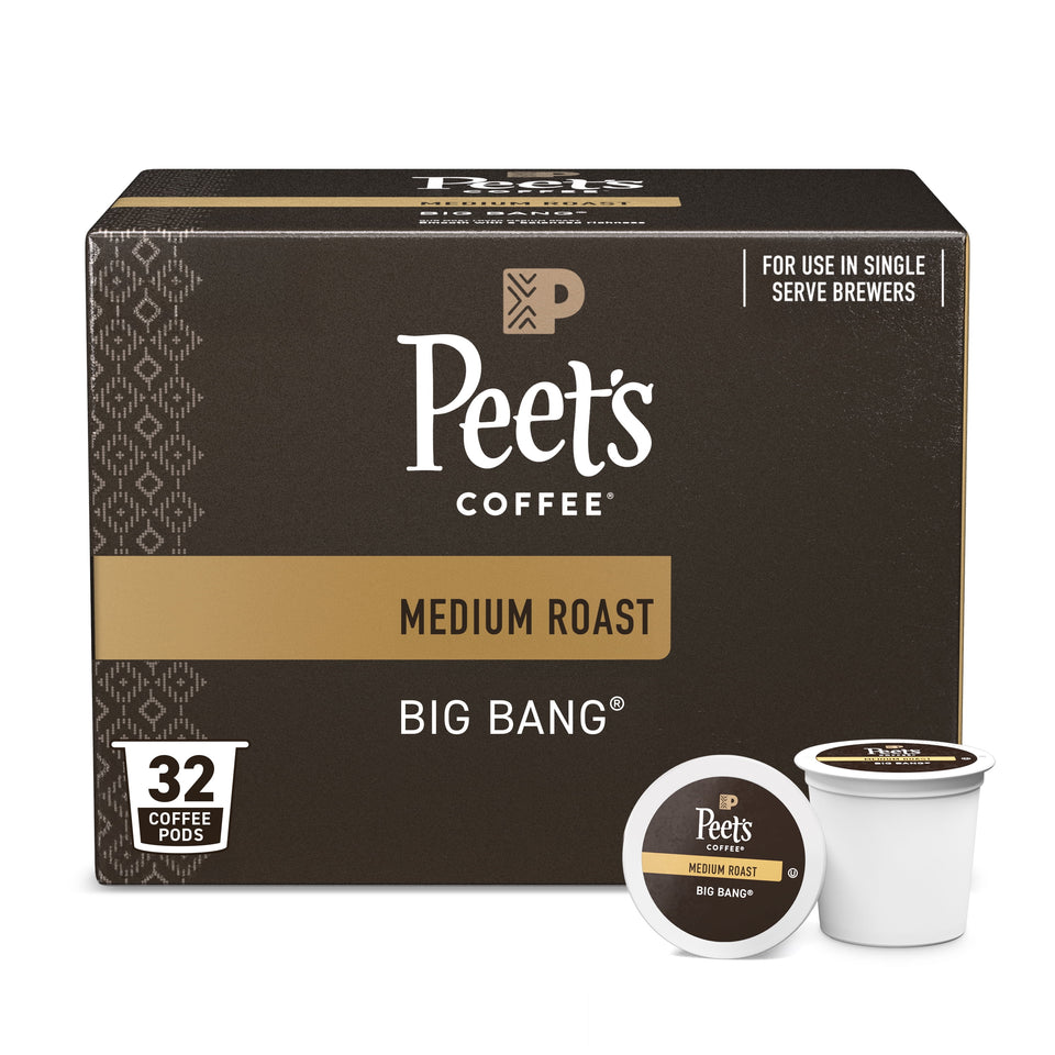 (4 Pack)  Coffee Major Dickason'S Blend Premium Dark Roast Single Serve Coffee Pods, 22 Count