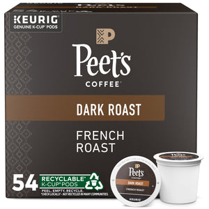 (4 Pack)  Coffee Major Dickason'S Blend Premium Dark Roast Single Serve Coffee Pods, 22 Count