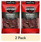 (2 Pack) 10 Ounce  Beef Peppered Jerky 1/1 Count