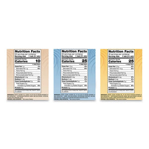 Coffee-Mate 12408209 0.38 Oz. Mini Cups Liquid Coffee Creamer - French Vanilla/Hazelnut/Original (150/Carton)