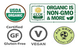 Organic Crunchy Kale, Nacho, 6 Bags, 12 Servings Total