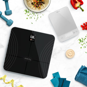 Wellness Bundle: Smart Fitness Scale + Kitchen Scale