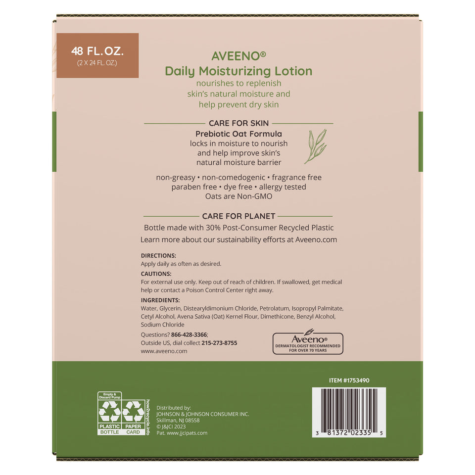 Daily Moisture Lotion 24 Fl Oz, 2-Pack