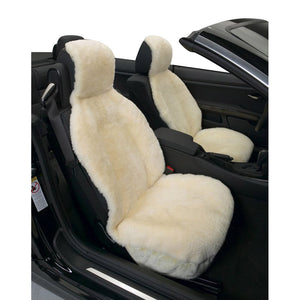 Sideless Sheepskin Seat Cover