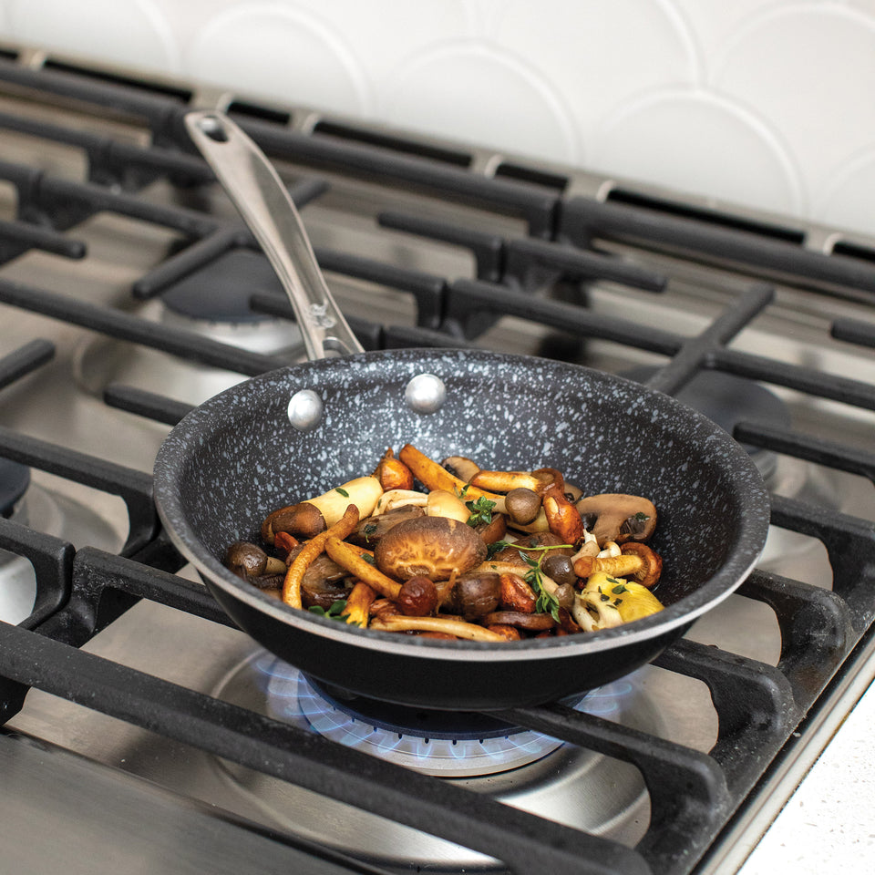 Basalt Ceramic Non-Stick 3-Piece Skillet Set