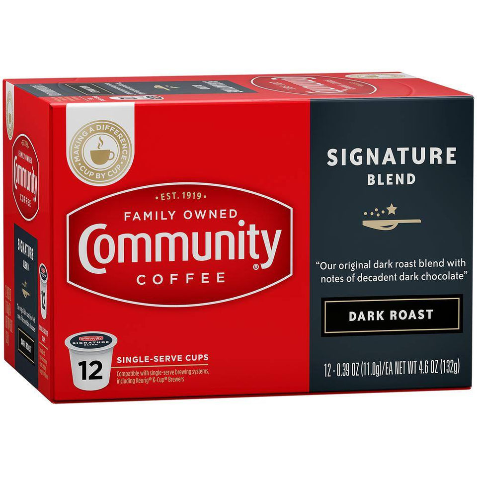 Signature Blend Dark Roast Single Serve Cups (72-Pack)