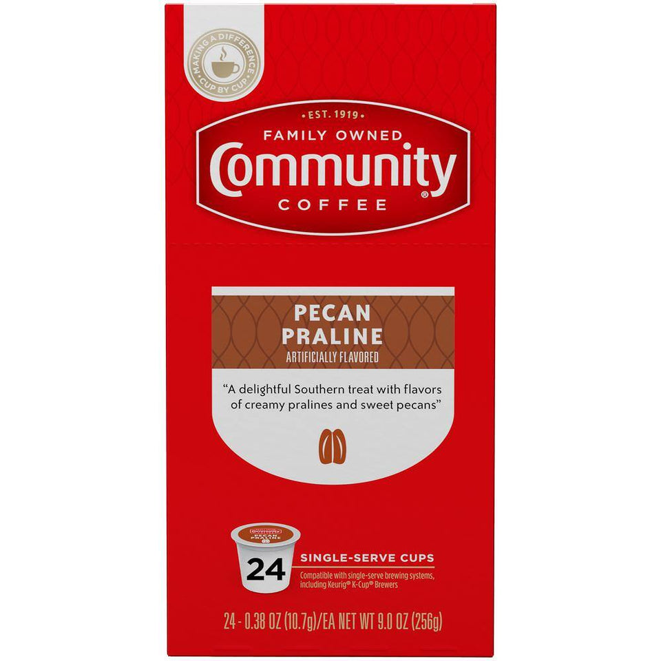 Pecan Praline Medium Roast Coffee Single Serve Cups (96-Pack)