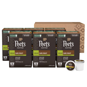 Decaf House Blend Single Serve Pods, 60-Count