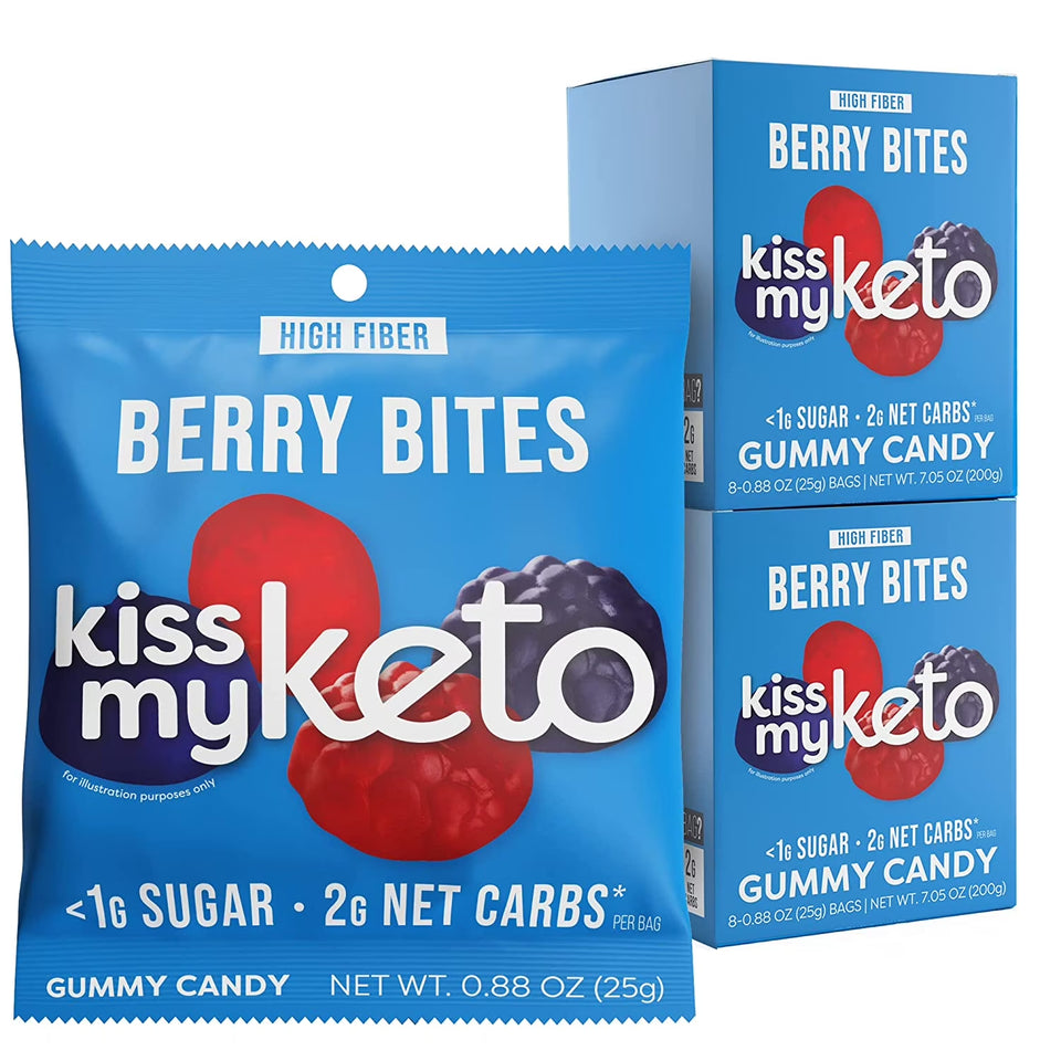Gummy Candy, Sour Bears, 8 Bags, 0.88 Oz (25 G)