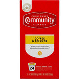 Coffee and Chicory Medium-Dark Roast Coffee Single Serve Pods/K Cups (96-Pack)