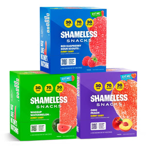 s - Healthy Low Calorie Snacks, Low Carb Keto Gummies (Gluten Free & Non GMO Candy) - 6 Pack Green Apple Blast