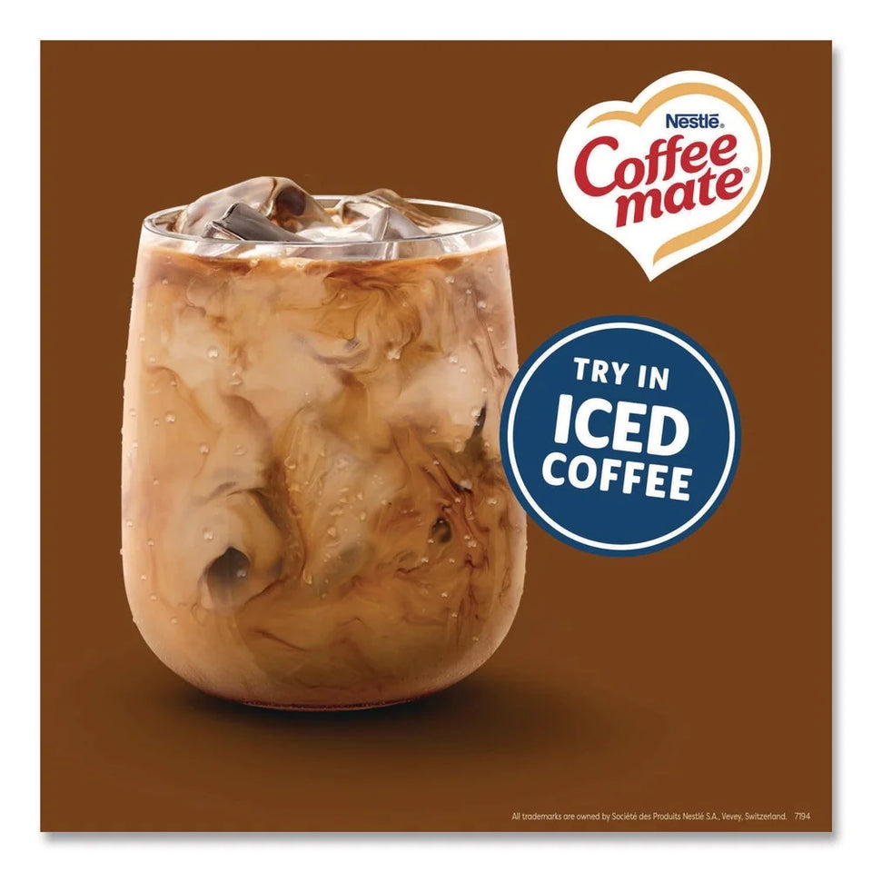 12384196 0.38 Oz. Mini Cups Liquid Coffee Creamer - Snickers (200/Carton)