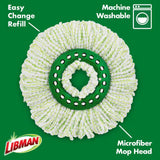 Microfiber Tornado Wet Spin Mop and Bucket Floor Cleaning System with 2 Refills