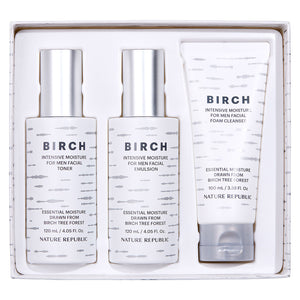 Birch Intensive Moisture for Men Facial Skincare Kit