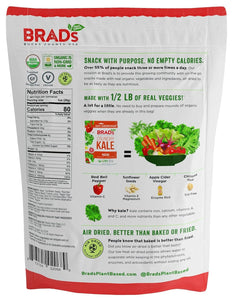 Organic Crunchy Kale, Nacho, 6 Bags, 12 Servings Total