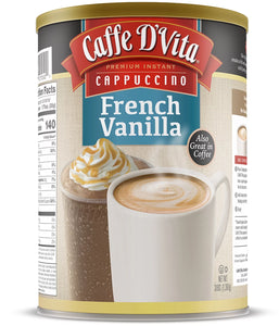 (4 Pack)  French Vanilla Cappuccino, 48 Oz Canister