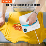 Heat Press 9 X 9 in Portable Easy Press Sublimation Transfer DIY T-Shirt