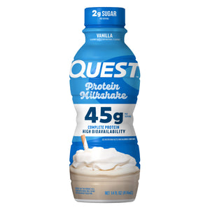 Nutrition 45G Protein Milkshake, 14 Fl Oz, 12-Pack