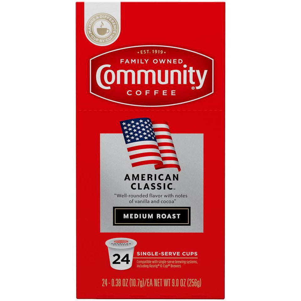 American Classic Medium Roast Coffee Single Serve Cups (96-Pack)