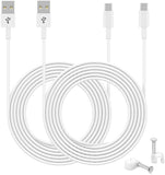 16.4FT Power Extension Cable for Wyzecam/Wyzecam V3/ Wyzecam Pan/Wyze Cam Pan V2/ Kasacam/Nestcam Indoor/Yi Cam,Usb to Micro USB Charging and Data Sync Cord 2 Pack