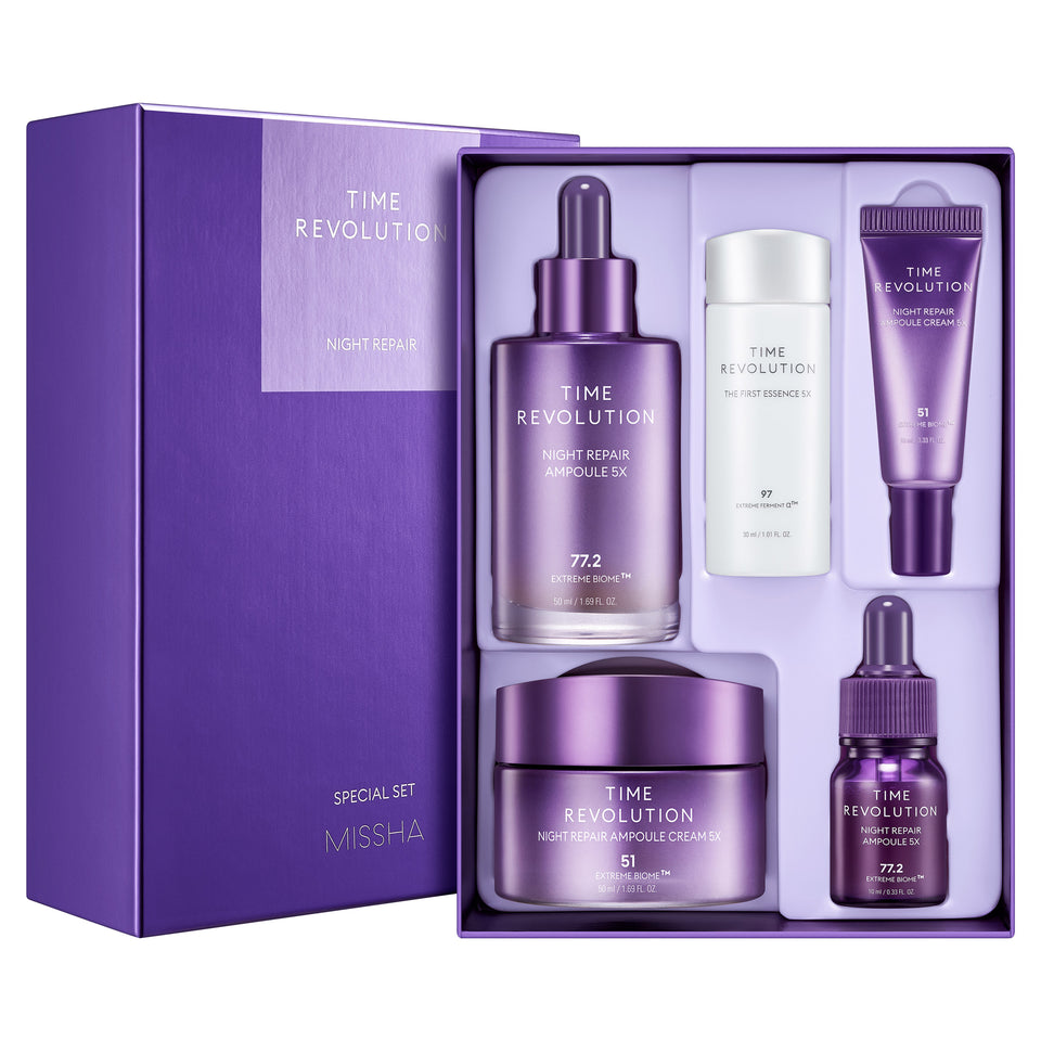 Time Revolution Night Repair, 5-Piece Set