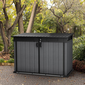 Cortina Mega Premium Modern Horizontal Outdoor Storage Shed