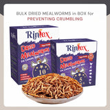 Dried Mealworms 10 Lbs - Organic Chicken Feed for Laying Hens, Bird Seed for outside Feeders