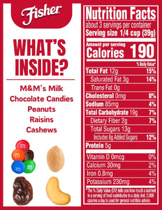 Snack Summit Trail Mix, 4 Oz (Pack of 6), Peanuts, Milk Chocolate Candies, Raisins and Cashews, Snacks for Adults and Kids, Dried Fruit Snack, Individually Wrapped Snacks