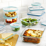 Snapware  18-Piece Glass Food Storage Set