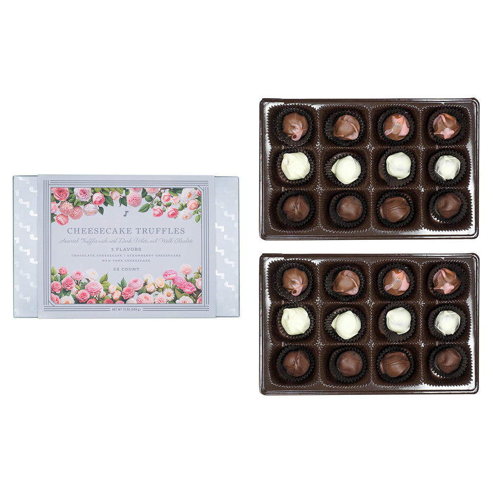 Cheesecake Truffle Collections, 24 Truffles Total