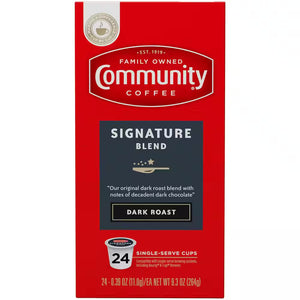 Signature Blend Dark Roast Coffee Single Serve Cups (96-Pack)