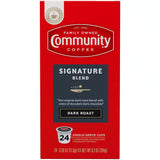 Signature Blend Dark Roast Coffee Single Serve Cups (96-Pack)