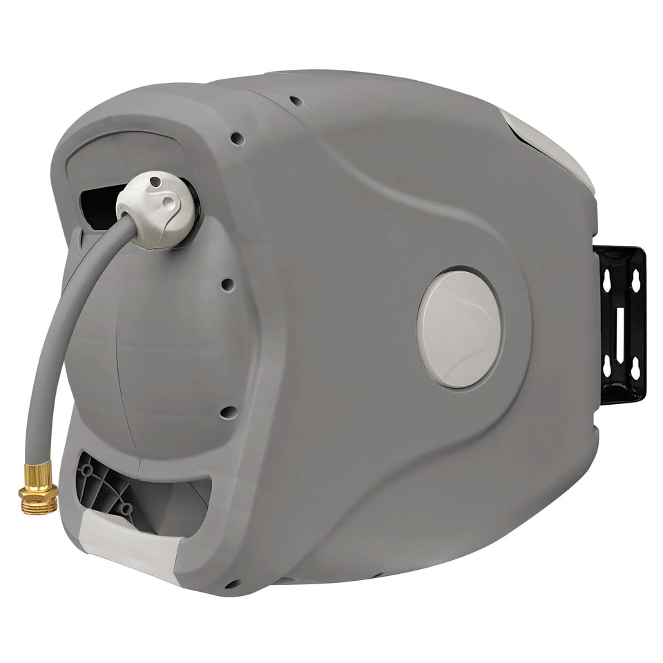 Retractable Garden Hose Reel with Hose