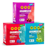 s - Healthy Low Calorie Snacks, Low Carb Keto Gummies (Gluten Free & Non GMO Candy) - 6 Pack Green Apple Blast