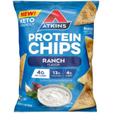 Ranch Flavored Protein Chips, Keto Friendly, Baked Not Fried, Ranch, 8 Count