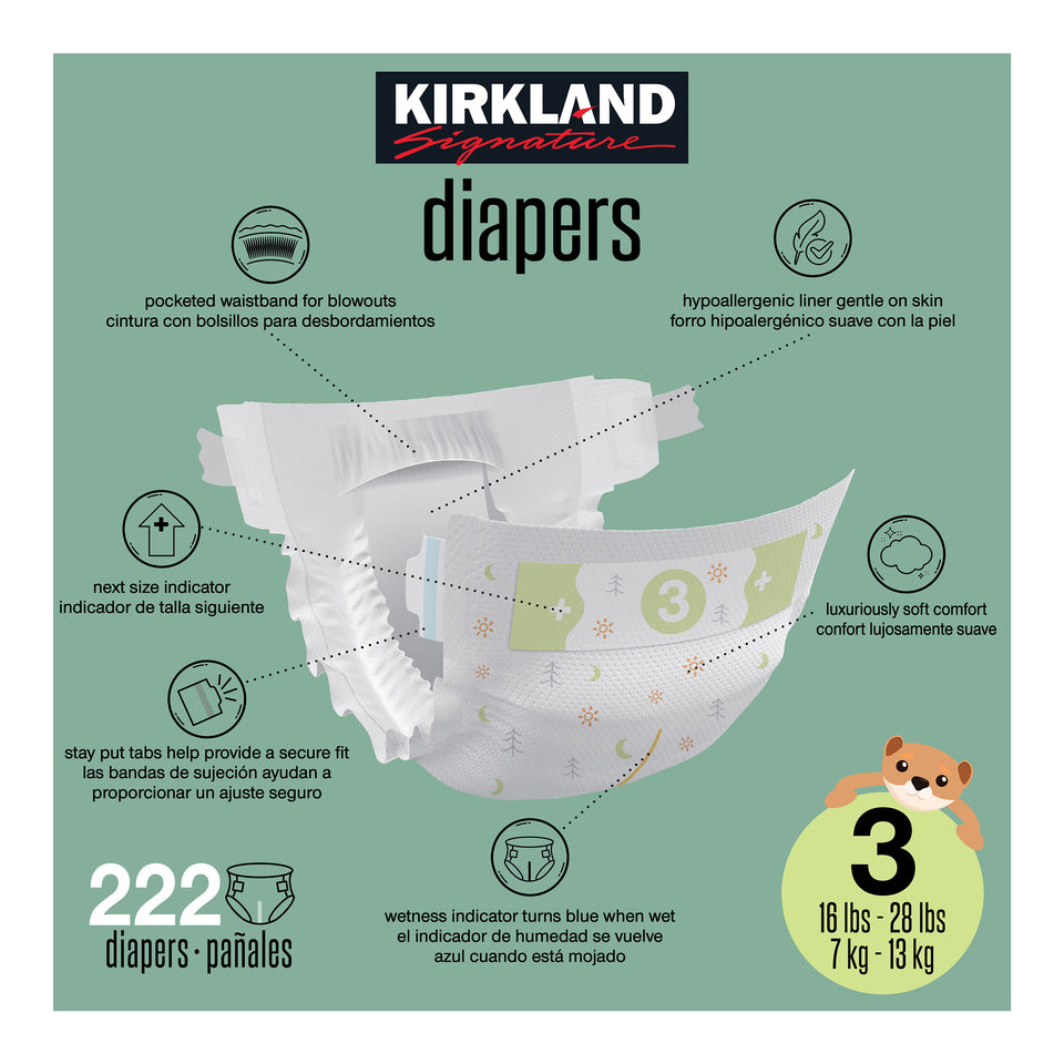 Diaper Sizes 3 - 6