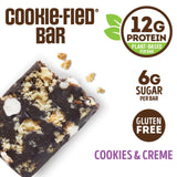 the Complete Cookie-Fied Bar, Plant-Based Protein, Cookies & Creme, 9 Ct