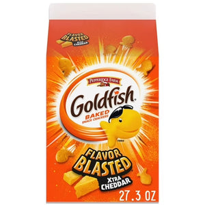 (2Pack)  Flavor Blasted Xtra Cheddar Cheese Crackers, 27.3 Oz Carton