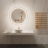 Kio 32" round LED Lighted Mirror