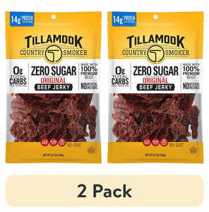 (2 Pack)  Zero Sugar Jerky, Original, 6.5 Oz