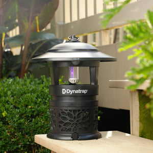 1/2 Acre LED Outdoor Insect Trap with Cleaning Brush and Hook